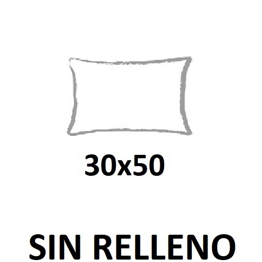 Funda Cojín sin relleno de 30x50