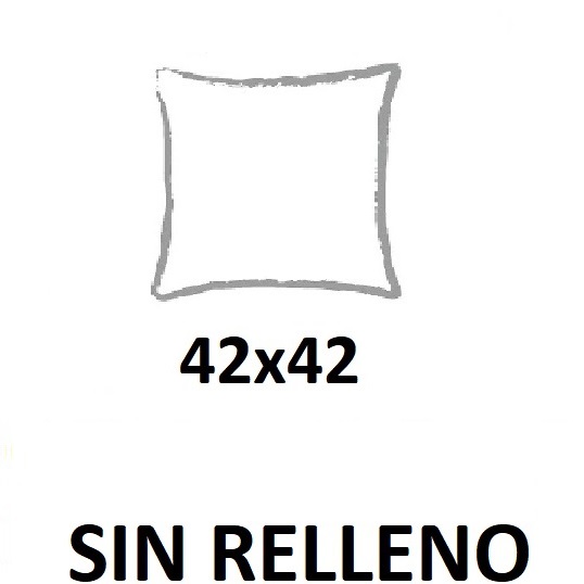 Funda Cojín sin relleno de 42x42