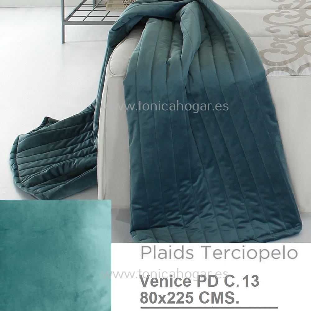 Plaid Venice/PD C.13 Azul de Reig Marti