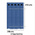 Cortina Confeccionada Calpe de Cañete C.20 Azul