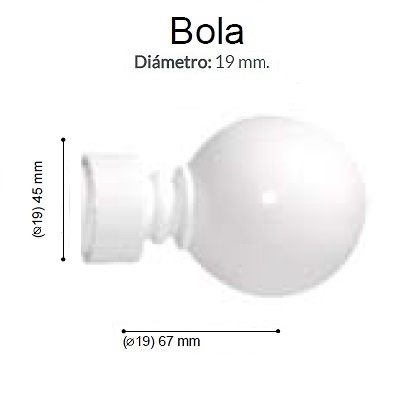 BARRA CORTINA VARADERO BOLA BLANCO de ALTRAN Con Anillas Blanco Diámetro 19 mm Medida Barra 150 Diámetro 19 mm Medida Barra 200 Con Anillas Blanco Diámetro 19 mm Medida Barra 250 Con Anillas Blanco Diámetro 19 mm Medida Barra 300 Con Anillas Blanco Medida Barra 150 Diámetro 19/19 mm Con Anillas Blanco Diámetro 19/19 mm Medida Barra 200 Con Anillas Blanco Diámetro 19/19 mm Medida Barra 250 Con Anillas Blanco Diámetro 19/19 mm Medida Barra 300 Con Anillas Blanco Medida Barra 150 Diámetro 19 mm Blanco Sin Anillas Diámetro 19 mm Medida Barra 200 Blanco Sin Anillas Diámetro 19 mm Medida Barra 250 Blanco Sin Anillas Diámetro 19 mm Medida Barra 300 Blanco Sin Anillas Medida Barra 150 Diámetro 19/19 mm Blanco Sin Anillas Diámetro 19/19 mm Medida Barra 200 Blanco Sin Anillas Diámetro 19/19 mm Medida Barra 250 Blanco Sin Anillas Diámetro 19/19 mm Medida Barra 300 Blanco Sin Anillas Medida Barra 150 Diámetro 19 mm Anillas Planas Blanco Diámetro 19 mm Medida Barra 200 Anillas Planas Blanco Diámetro 19 mm Medida Barra 250 Anillas Planas Blanco Diámetro 19 mm Medida Barra 300 Anillas Planas Blanco Medida Barra 150 Diámetro 19/19 mm Anillas Planas Blanco Diámetro 19/19 mm Medida Barra 200 Anillas Planas Blanco Diámetro 19/19 mm Medida Barra 250 Anillas Planas Blanco Diámetro 19/19 mm Medida Barra 300 Anillas Planas Blanco 