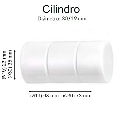 BARRA CORTINA VARADERO CILINDRO BCO de ALTRAN Con Anillas Blanco Diámetro 30/19 mm Medida Barra 150 Medida Barra 200 Diámetro 30/19 mm Con Anillas Blanco Medida Barra 250 Diámetro 30/19 mm Con Anillas Blanco Medida Barra 300 Diámetro 30/19 mm Con Anillas Blanco Medida Barra 150 Diámetro 30/19 mm Blanco Sin Anillas Medida Barra 200 Diámetro 30/19 mm Blanco Sin Anillas Medida Barra 250 Diámetro 30/19 mm Blanco Sin Anillas Medida Barra 300 Diámetro 30/19 mm Blanco Sin Anillas Medida Barra 150 Diámetro 30/19 mm Anillas Planas Blanco Medida Barra 200 Diámetro 30/19 mm Anillas Planas Blanco Medida Barra 250 Diámetro 30/19 mm Anillas Planas Blanco Medida Barra 300 Diámetro 30/19 mm Anillas Planas Blanco 