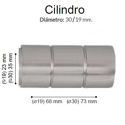 BARRA CORTINA VARADERO CILINDRO PLATA MATE de ALTRAN Con Anillas Plata Mate Diámetro 30/19 mm Medida Barra 150 Medida Barra 200 Diámetro 30/19 mm Con Anillas Plata Mate Medida Barra 250 Diámetro 30/19 mm Con Anillas Plata Mate Medida Barra 300 Diámetro 30/19 mm Con Anillas Plata Mate Medida Barra 150 Diámetro 30/19 mm Anillas Planas Plata Mate Medida Barra 150 Diámetro 30/19 mm Plata Mate Sin Anillas Medida Barra 200 Diámetro 30/19 mm Anillas Planas Plata Mate Medida Barra 200 Diámetro 30/19 mm Plata Mate Sin Anillas Medida Barra 250 Diámetro 30/19 mm Anillas Planas Plata Mate Medida Barra 250 Diámetro 30/19 mm Plata Mate Sin Anillas Medida Barra 300 Diámetro 30/19 mm Anillas Planas Plata Mate Medida Barra 300 Diámetro 30/19 mm Plata Mate Sin Anillas 
