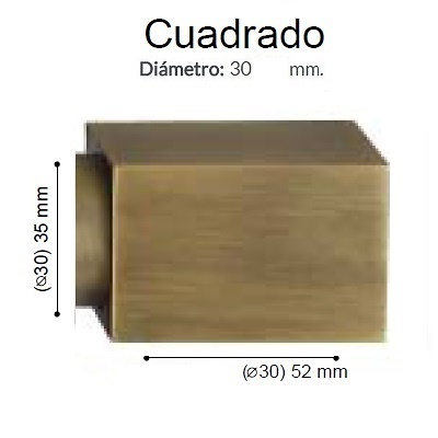 BARRA CORTINA VARADERO CUADRADO CUERO MATE de ALTRAN Con Anillas Cuero Mate Díámetro 30 mm Medida Barra 150 Con Anillas Cuero Mate Díámetro 30 mm Medida Barra 200 Con Anillas Cuero Mate Díámetro 30 mm Medida Barra 250 Con Anillas Cuero Mate Díámetro 30 mm Medida Barra 300 Sin Anillas Cuero Mate Díámetro 30 mm Medida Barra 150 Sin Anillas Cuero Mate Díámetro 30 mm Medida Barra 200 Sin Anillas Cuero Mate Díámetro 30 mm Medida Barra 250 Sin Anillas Cuero Mate Díámetro 30 mm Medida Barra 300 Anillas Planas Cuero Mate Díámetro 30 mm Medida Barra 150 Anillas Planas Cuero Mate Díámetro 30 mm Medida Barra 200 Anillas Planas Cuero Mate Díámetro 30 mm Medida Barra 250 Anillas Planas Cuero Mate Díámetro 30 mm Medida Barra 300 