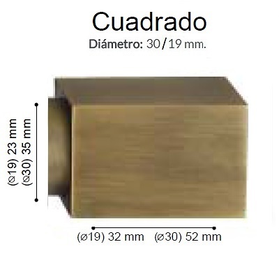 BARRA CORTINA VARADERO CUADRADO CUERO MATE de ALTRAN Con Anillas Cuero Mate Diámetro 30/19 mm Medida Barra 150 Medida Barra 200 Diámetro 30/19 mm Con Anillas Cuero Mate Con Anillas Cuero Mate Diámetro 30/19 mm Medida Barra 250 Con Anillas Cuero Mate Diámetro 30/19 mm Medida Barra 300 Sin Anillas Cuero Mate Diámetro 30/19 mm Medida Barra 150 Sin Anillas Cuero Mate Diámetro 30/19 mm Medida Barra 200 Sin Anillas Cuero Mate Diámetro 30/19 mm Medida Barra 250 Sin Anillas Cuero Mate Diámetro 30/19 mm Medida Barra 300 Anillas Planas Cuero Mate Diámetro 30/19 mm Medida Barra 150 Anillas Planas Cuero Mate Diámetro 30/19 mm Medida Barra 200 Anillas Planas Cuero Mate Diámetro 30/19 mm Medida Barra 250 Anillas Planas Cuero Mate Diámetro 30/19 mm Medida Barra 300 