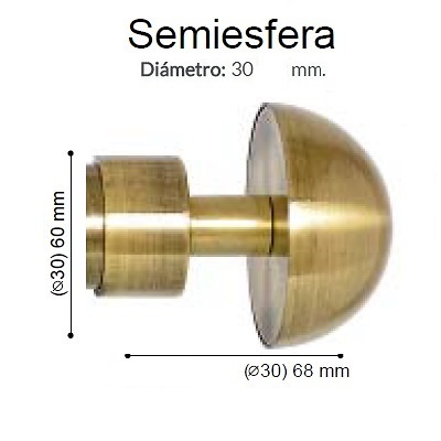 BARRA CORTINA VARADERO SEMIESFERA CUERO de ALTRAN Con Anillas Cuero Díámetro 30 mm Medida Barra 150 Con Anillas Cuero Díámetro 30 mm Medida Barra 200 Con Anillas Cuero Díámetro 30 mm Medida Barra 250 Con Anillas Cuero Díámetro 30 mm Medida Barra 300 Anillas Planas Cuero Díámetro 30 mm Medida Barra 150 Sin Anillas Cuero Díámetro 30 mm Medida Barra 150 Anillas Planas Cuero Díámetro 30 mm Medida Barra 200 Sin Anillas Cuero Díámetro 30 mm Medida Barra 200 Anillas Planas Cuero Díámetro 30 mm Medida Barra 250 Sin Anillas Cuero Díámetro 30 mm Medida Barra 250 Anillas Planas Cuero Díámetro 30 mm Medida Barra 300 Sin Anillas Cuero Díámetro 30 mm Medida Barra 300 