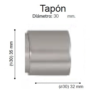 BARRA CORTINA VARADERO TAPON PLATA MATE de ALTRAN Con Anillas Plata Mate Díámetro 30 mm Medida Barra 150 Medida Barra 200 Díámetro 30 mm Con Anillas Plata Mate Medida Barra 250 Díámetro 30 mm Con Anillas Plata Mate Díámetro 30 mm Medida Barra 300 Con Anillas Plata Mate Medida Barra 150 Díámetro 30 mm Plata Mate Sin Anillas Medida Barra 200 Díámetro 30 mm Plata Mate Sin Anillas Medida Barra 250 Díámetro 30 mm Plata Mate Sin Anillas Díámetro 30 mm Medida Barra 300 Plata Mate Sin Anillas Medida Barra 150 Díámetro 30 mm Anillas Planas Plata Mate Medida Barra 200 Díámetro 30 mm Anillas Planas Plata Mate Medida Barra 250 Díámetro 30 mm Anillas Planas Plata Mate Díámetro 30 mm Medida Barra 300 Anillas Planas Plata Mate 