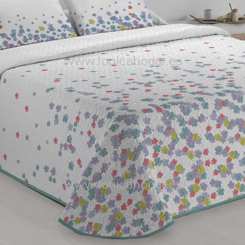 Detalle Bouti Helen Azul de Tejidos JVR 