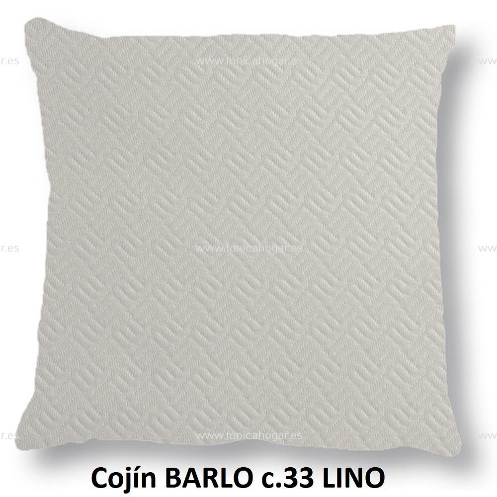 Cojín Barlo Lino de Cañete Lino Cojín 50x50 Lino Cojín 50x70 