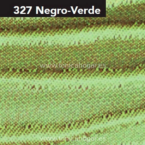 Cojín Pegaso B de Cañete C.327 Negro-Verde Cojín 30x50 Cojín 50x50 Cojín 50x70 