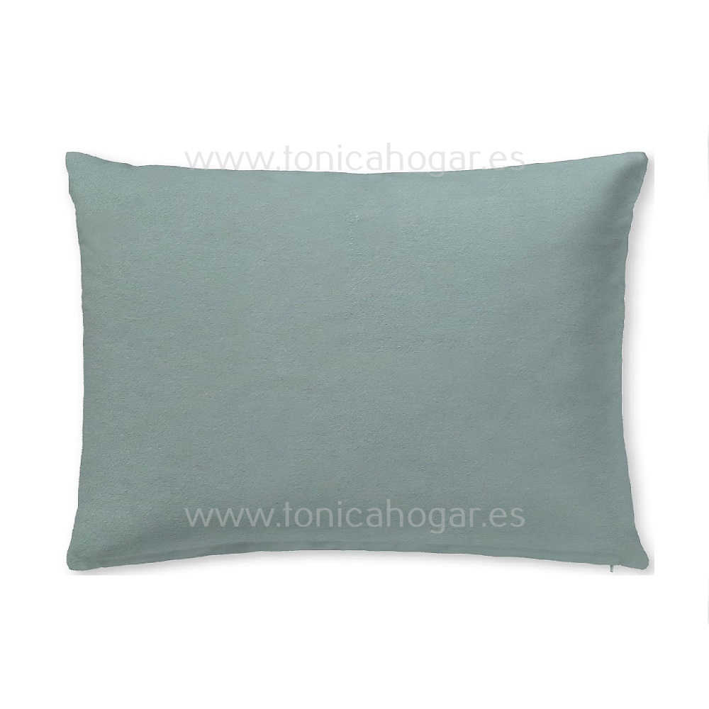 Cojin Sam Azul de Tejidos JVR Turquesa Cojín 30x50 Funda Cojín 30x50 Turquesa 