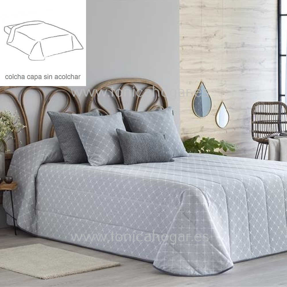 Colcha Avila Gris de Orian Perla 090 105 Perla 135 Perla 150 Perla 160 Perla 170 Perla 180 Perla 