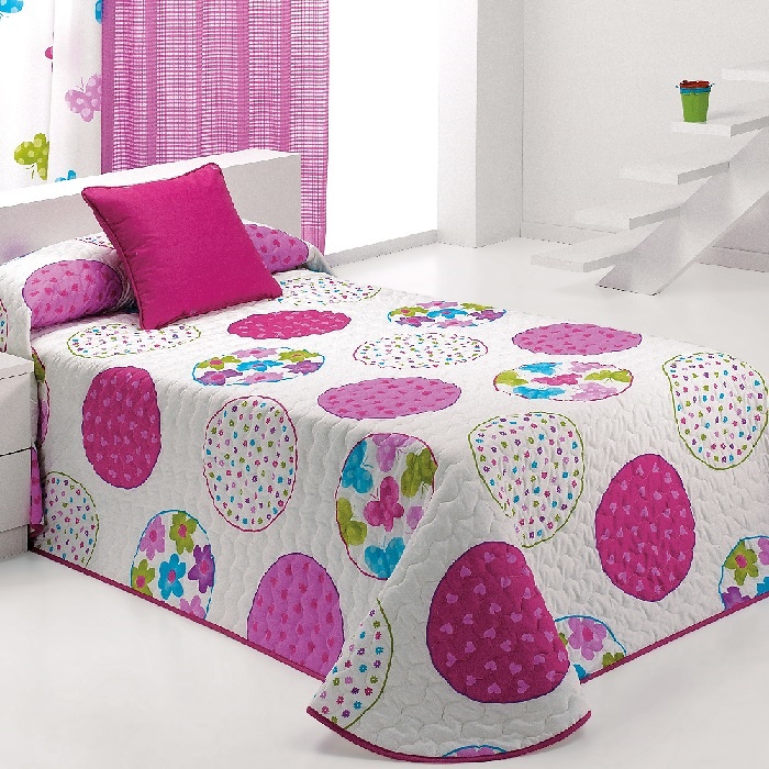 Colcha Boutie Candycor 2P Chicle de Reig Marti Chicle 090 105 Chicle 