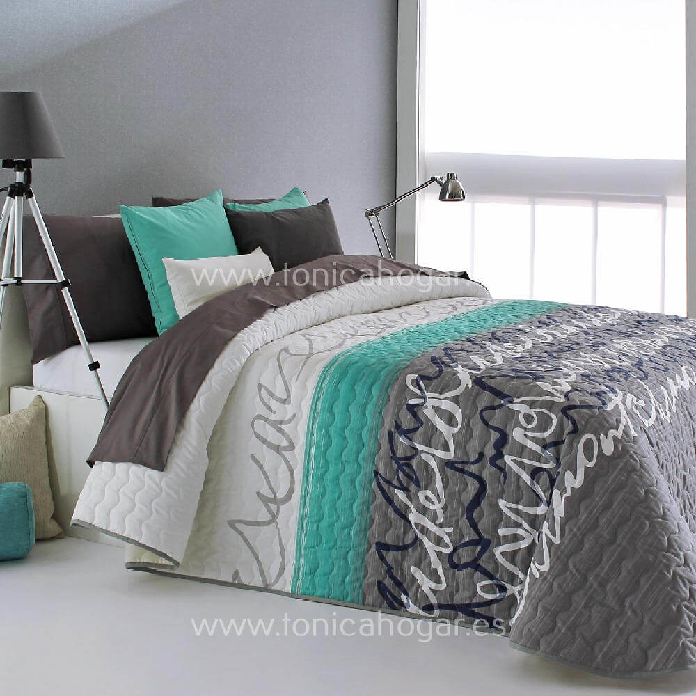Colcha Boutie Joyce 2P Gris de Reig Marti Plomo 090 105 Plomo 135 Plomo 150 Plomo 