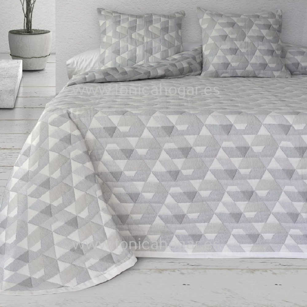Colcha Darling Gris de Tejidos JVR Perla 080 090 Perla 105 Perla 120 Perla 135 Perla 150 Perla 180 Perla 