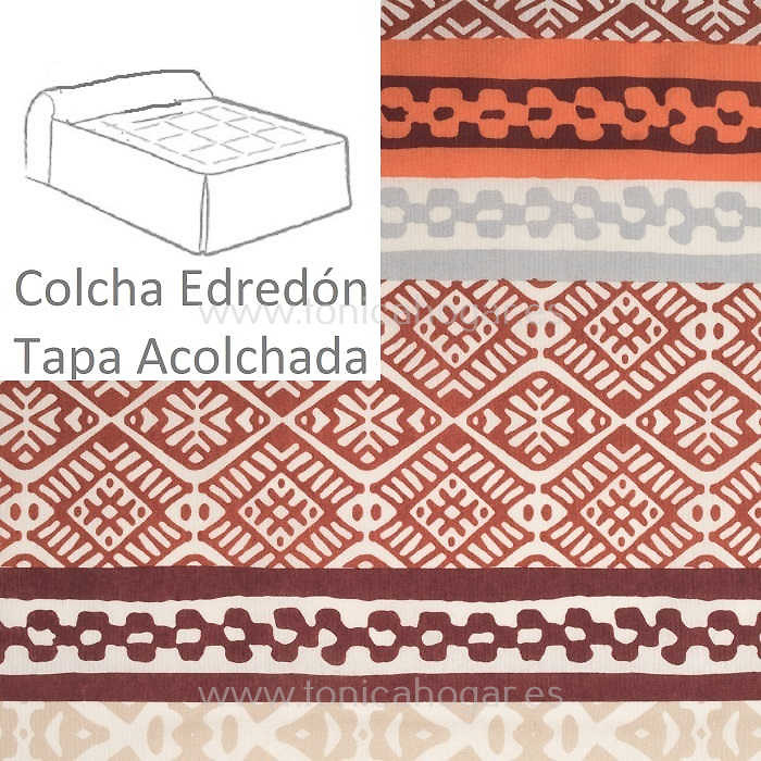 Colcha Edredón Argos 04 de Tejidos Jvr Naranja 080 090 Naranja 105 Naranja 120 Naranja 135 Naranja 150 Naranja 160 Naranja 180 Naranja 
