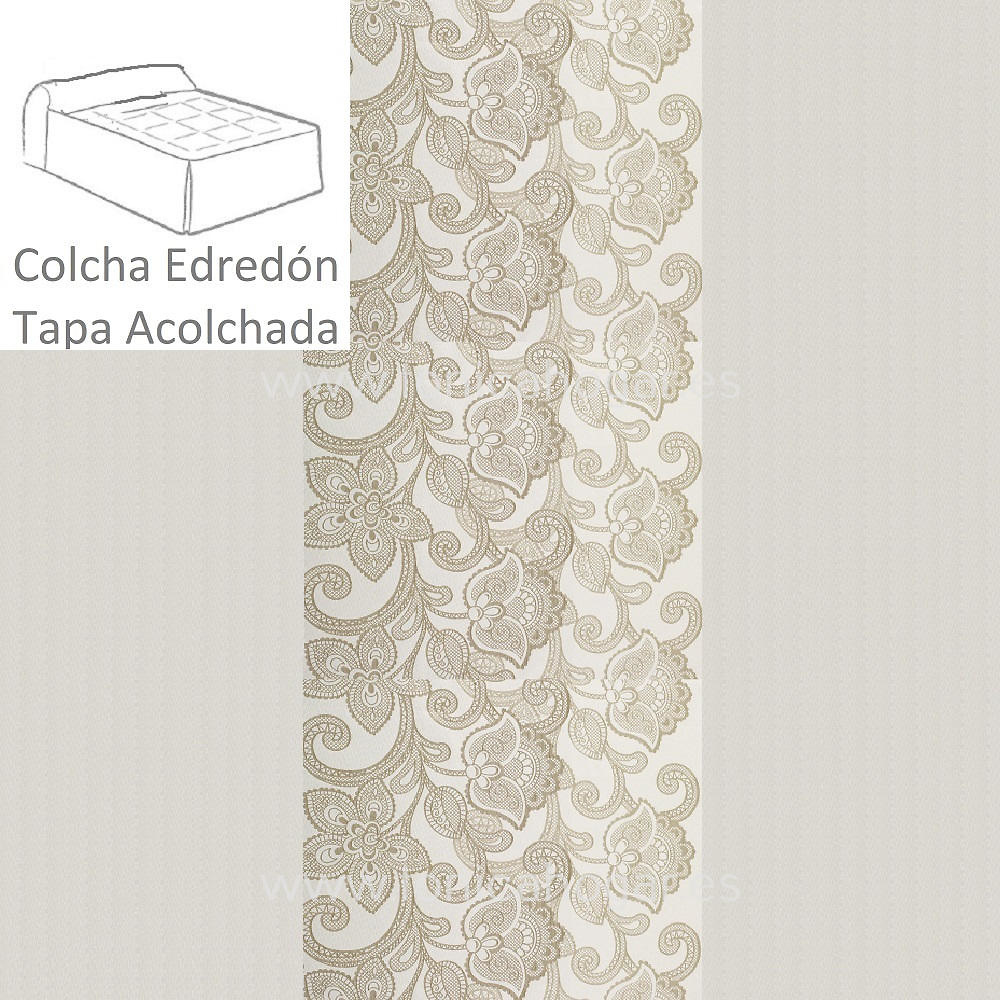 Colcha Edredón Daniela 14 de Tejidos Jvr Dorado 080 090 Dorado 105 Dorado 120 Dorado 135 Dorado 150 Dorado 160 Dorado 180 Dorado 