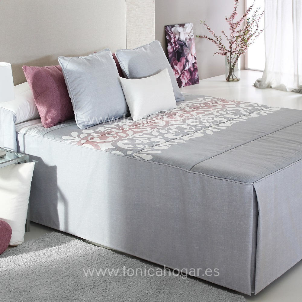 Colcha Edredón Limoges 01 Gris Reig Marti Perla 135 150 Perla 