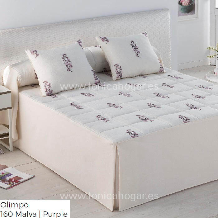 Colcha Edredón Olimpo 04 de Tejidos Jvr Malva 080 090 Malva 105 Malva 120 Malva 135 Malva 150 Malva 160 Malva 180 Malva 