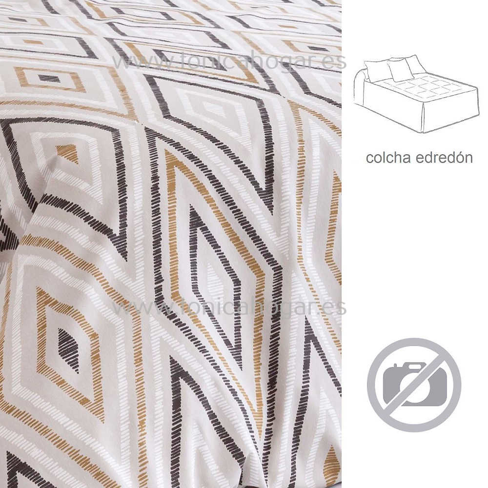 Colcha Edredón Zafra Beig de Confecciones Paula Beig 090 105 Beig 135 Beig 150 Beig 160 Beig 170 Beig 180 Beig 