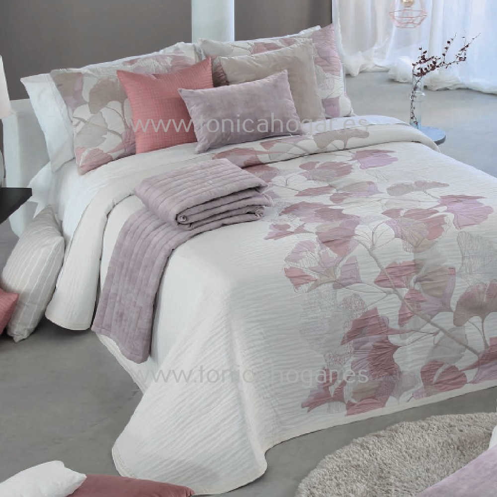 Colcha Linneo Rosa de Reig Marti Rosa 135 150 Rosa 180 Rosa 