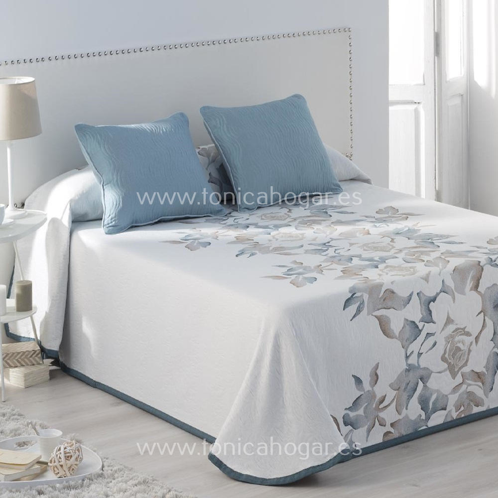 Colcha Megan 10 Azul de Tejidos Jvr Celeste 120 135 Celeste 150 Celeste 180 Celeste 