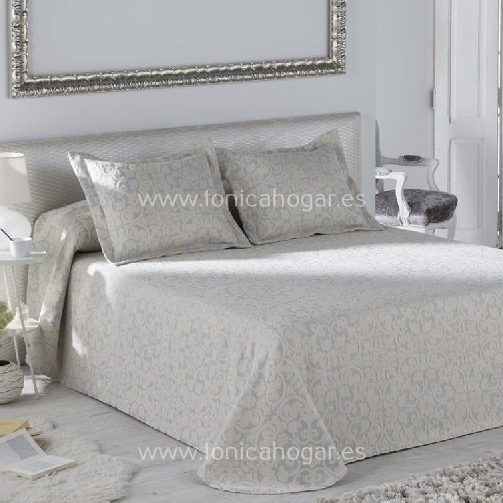 Colcha Venice 10 Celeste de Tejidos Jvr Celeste 135 150 Celeste 180 Celeste 