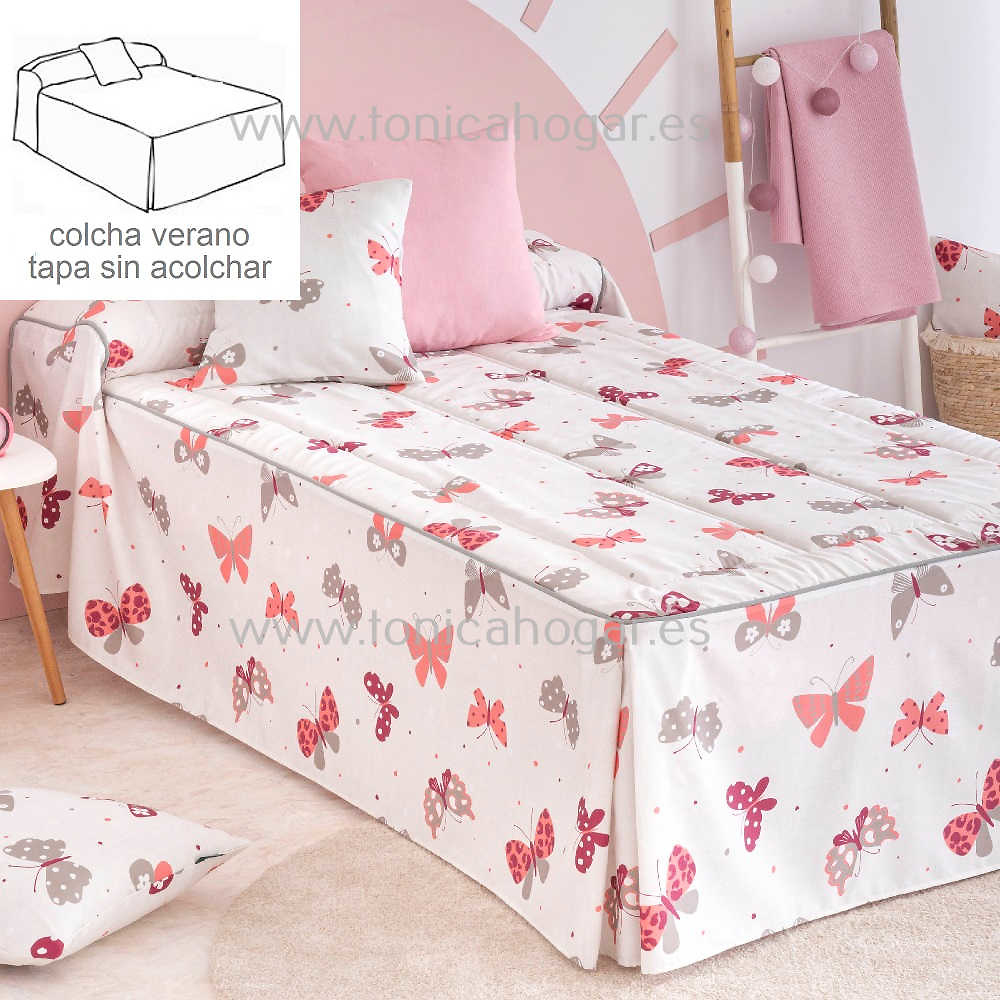 Colcha Verano Armonia de Confecciones Paula Multicolor 090 105 Multicolor 