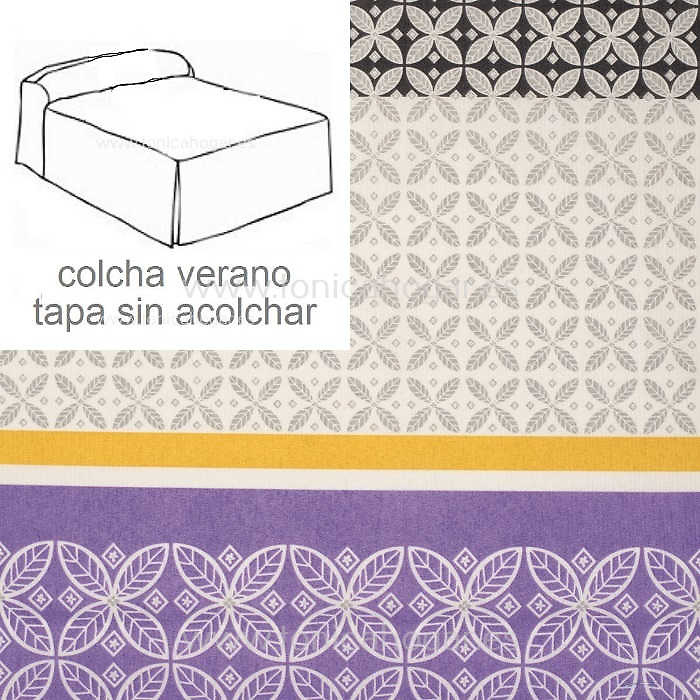 Colcha Verano Aruba 13 de Tejidos Jvr Malva 080 090 Malva 105 Malva 120 Malva 135 Malva 150 Malva 160 Malva 180 Malva 