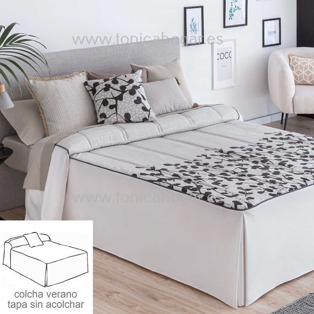 Colcha Verano Llanes Beig de Confecciones Paula Beig 090 105 Beig 135 Beig 150 Beig 160 Beig 170 Beig 180 Beig 