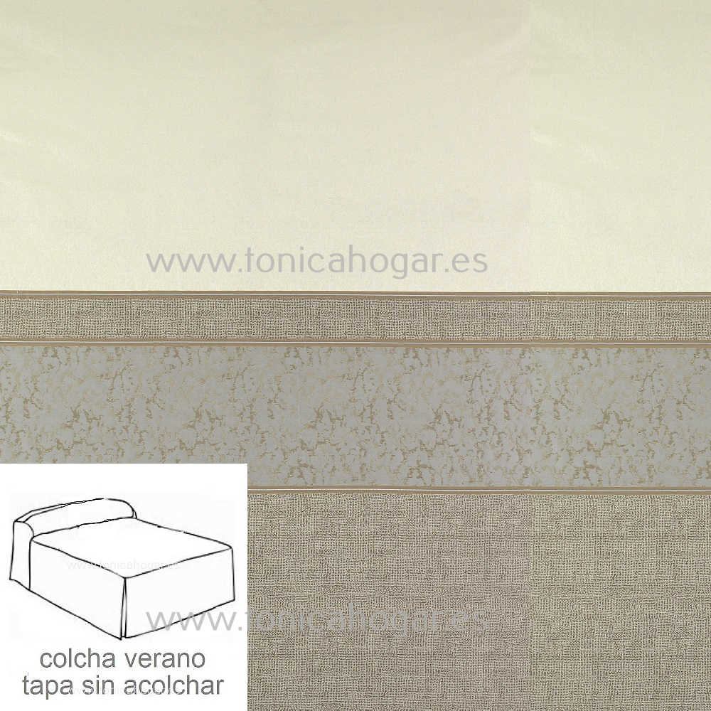 Colcha Verano Lucca de Tejidos JVR Perla 080 090 Perla 105 Perla 120 Perla 135 Perla 150 Perla 160 Perla 180 Perla 