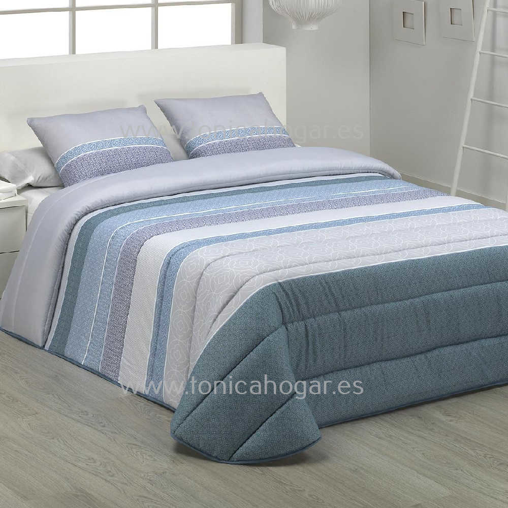 Conforter Nordico Coral Azul de Tejidos JVR Azul 080 090 Azul 105 Azul 135 Azul 150 Azul 180 Azul 