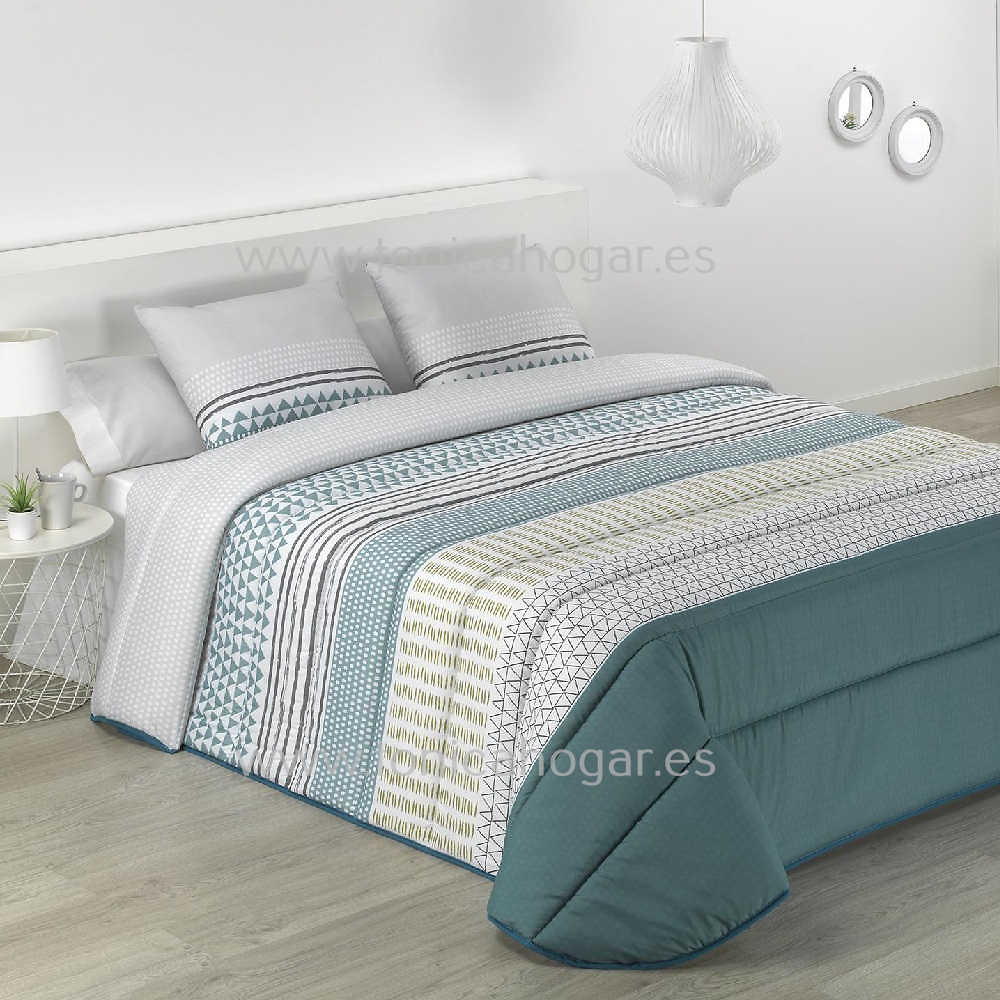 Conforter Nordico Mirna Azul de Tejidos JVR Azul 080 090 Azul 105 Azul 135 Azul 150 Azul 180 Azul 