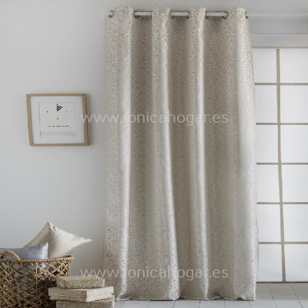 Cortina Confeccionada Sacha Vc de Tejidos Jvr Dorado Cortina 140x260 Cortina 200x260 Dorado 