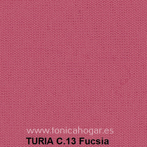 Cortina Ollaos Turia de Cañete C.13 Fucsia Cortina 140x270 