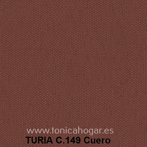 Cortina Ollaos Turia de Cañete C.149 Cuero Cortina 140x270 