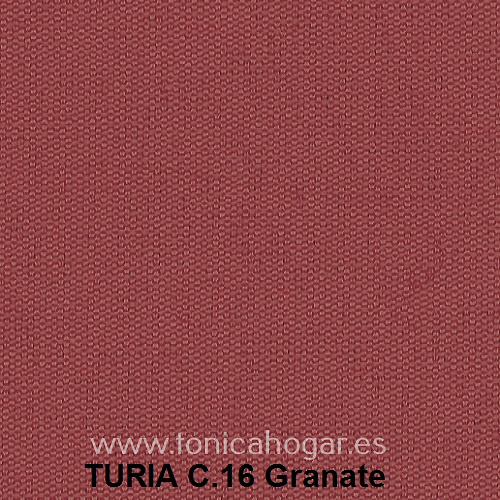 Cortina Ollaos Turia de Cañete C.16 Granate Cortina 140x270 