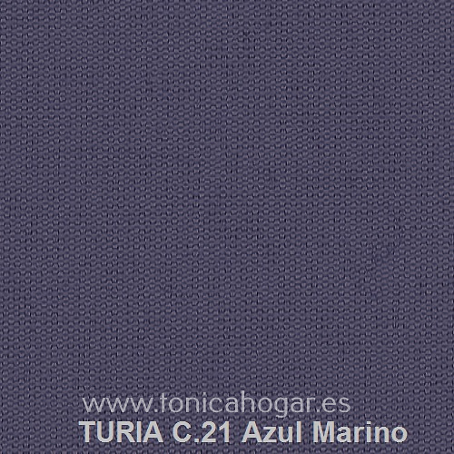 Cortina Ollaos Turia de Cañete C.21 Azul_Marino Cortina 140x270 