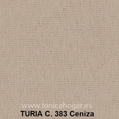 Cortina Ollaos Turia de Cañete C.383 Ceniza Cortina 140x270 