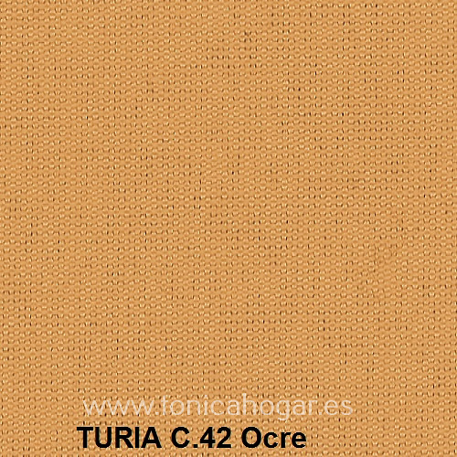 Cortina Ollaos Turia de Cañete C.42 Ocre Cortina 140x270 