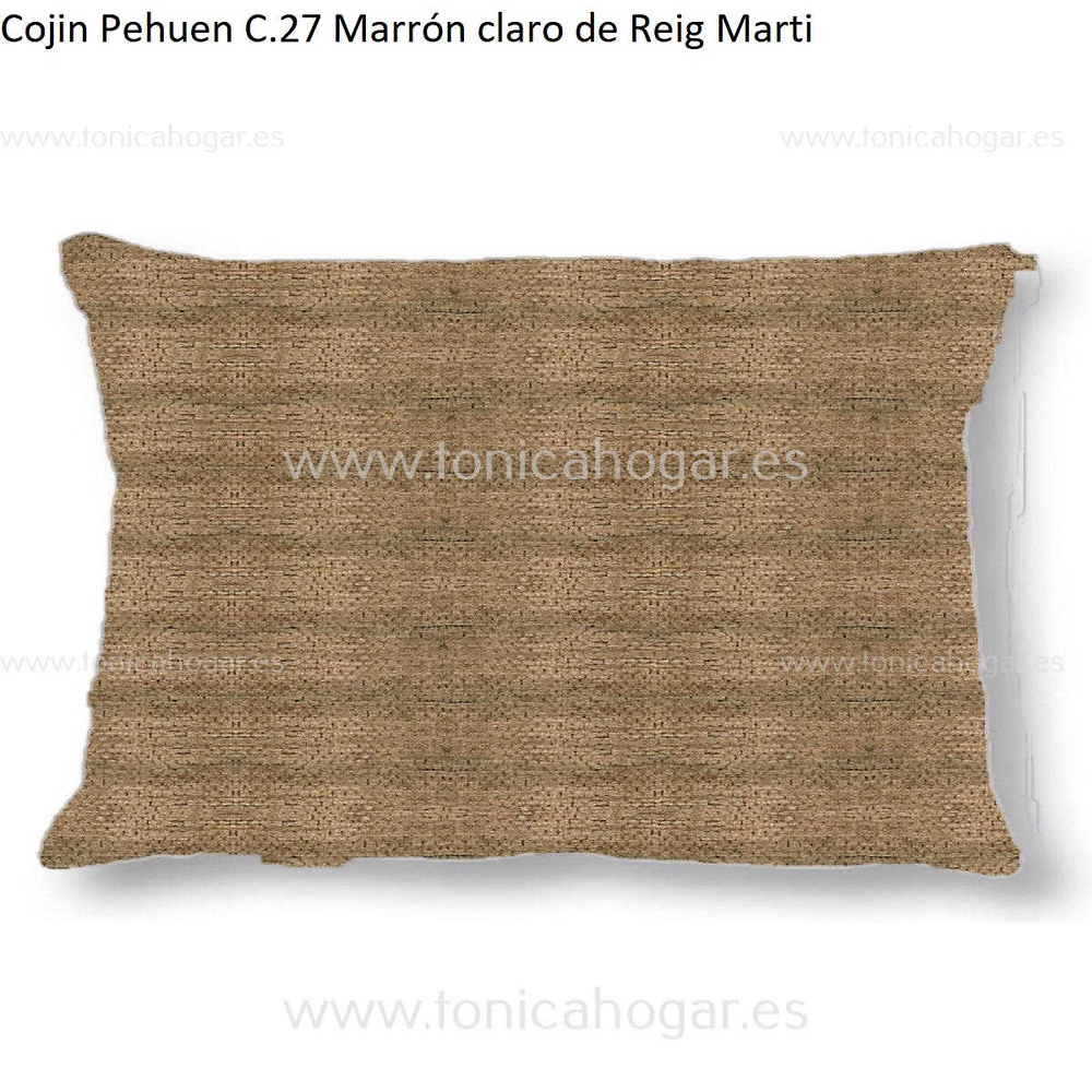 Cuadrante Con Relleno Pehuen Reig Marti Marrón claro Cojín 30x50 