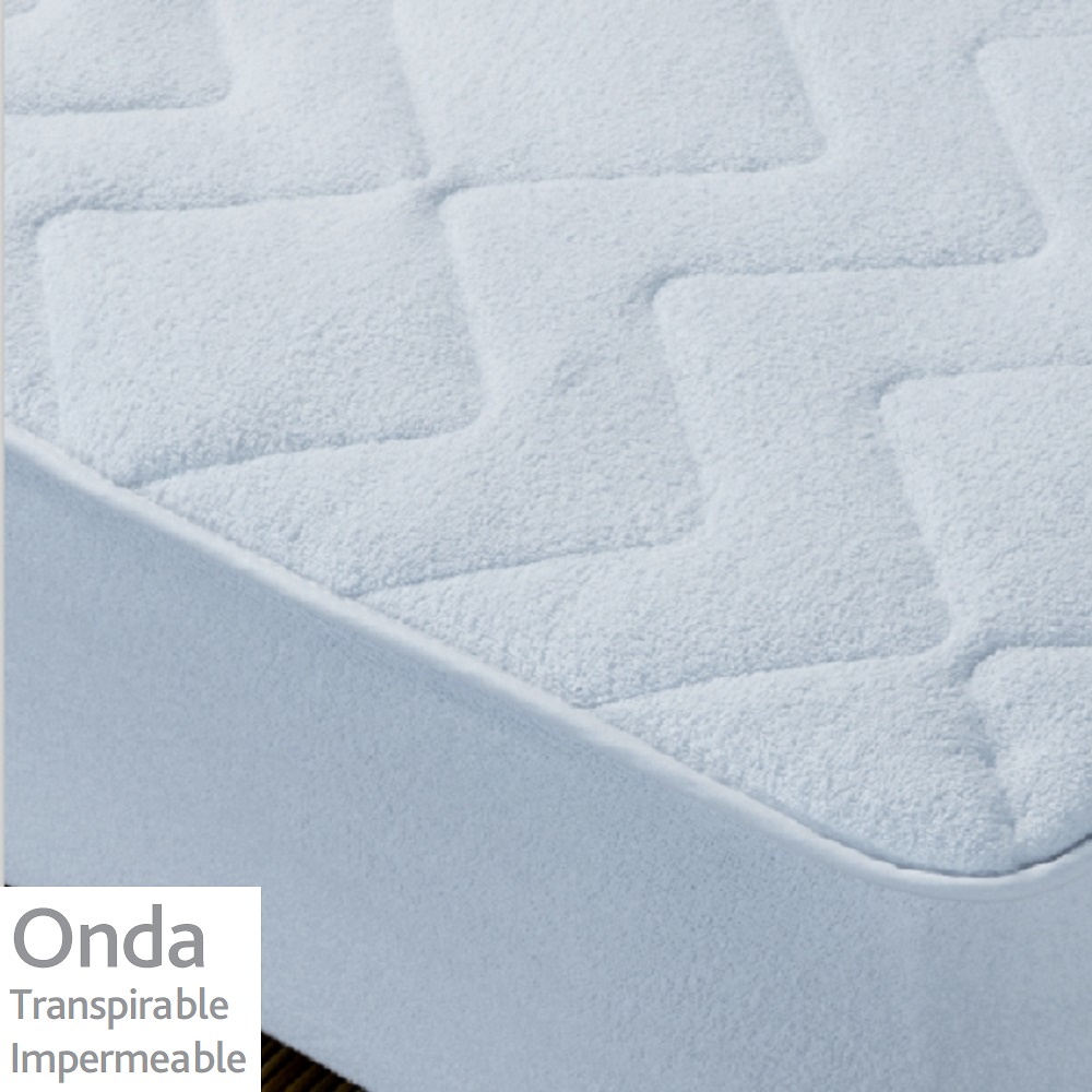 Cubre Colchón Acolchado Onda Impermeable Transpirable de Kamasana Blanco 080x190 080x200 Blanco 090x190 Blanco 090x200 Blanco 105x190 Blanco 105x200 Blanco 120x190 Blanco 120x200 Blanco 135x190 Blanco 135x200 Blanco 140x190 Blanco 140x200 Blanco 150x190 Blanco 150x200 Blanco 160x190 Blanco 160x200 Blanco 180x190 Blanco 180x200 Blanco 200x200 Blanco 