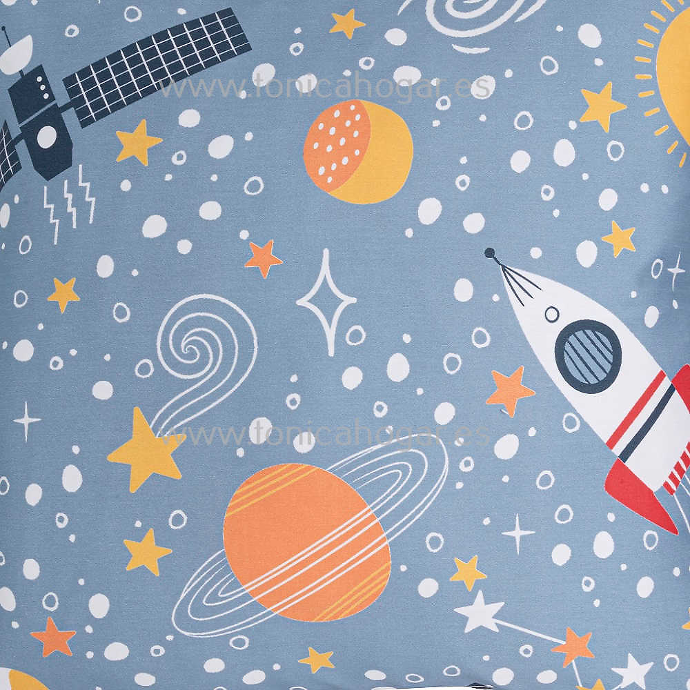 Detalle Tejido Dúo Funda Nórdica Galaxia de Confecciones Paula con Metraje Galaxia/MT de Confecciones Paula 