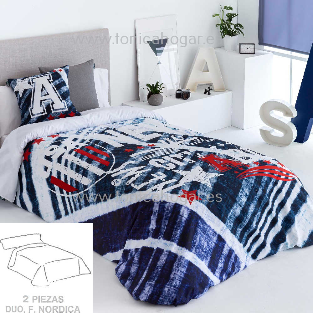 Dúo Funda Nórdica Jeans de Confecciones Paula Marino Dúo Funda Nórdica 090 150x220+50 Dúo Funda Nórdica 105 180x220+50 Marino Dúo Funda Nórdica 135/140 220x220+50 Marino Dúo Funda Nórdica 150 240x220+50 Marino Dúo Funda Nórdica 180 260x240+30 Marino 
