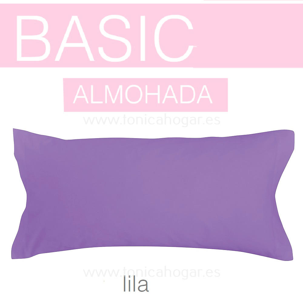 Funda Almohada Basic de Sansa Lila Funda Almohada 090 Lila Funda Almohada 105 Lila Funda Almohada 135 Lila Funda Almohada 150 