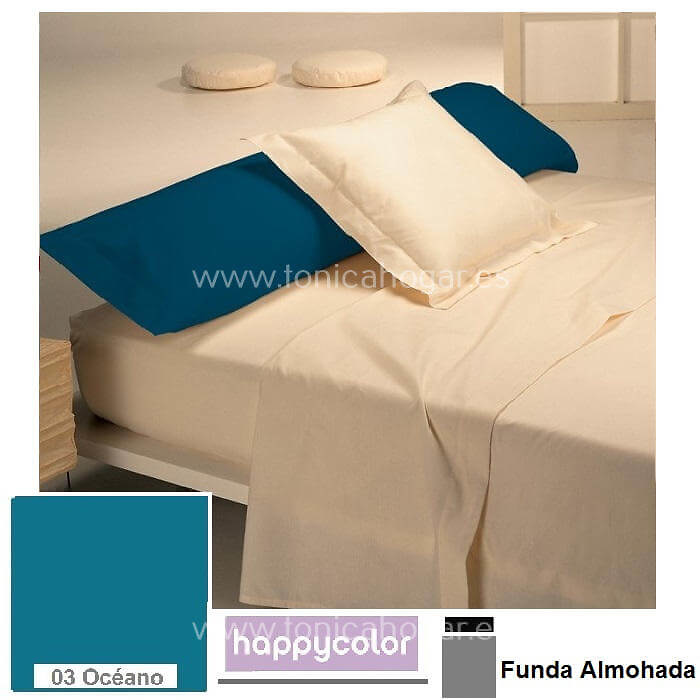 Funda Almohada Happycolor Reig Marti Happycolor 03 Océano Funda Almohada 090 Funda Almohada 105 Happycolor 03 Océano Funda Almohada 135 Happycolor 03 Océano Funda Almohada 150 Happycolor 03 Océano Happycolor 03 Océano 2 Fundas Almohadas 075-085 (2 de 50x85) 