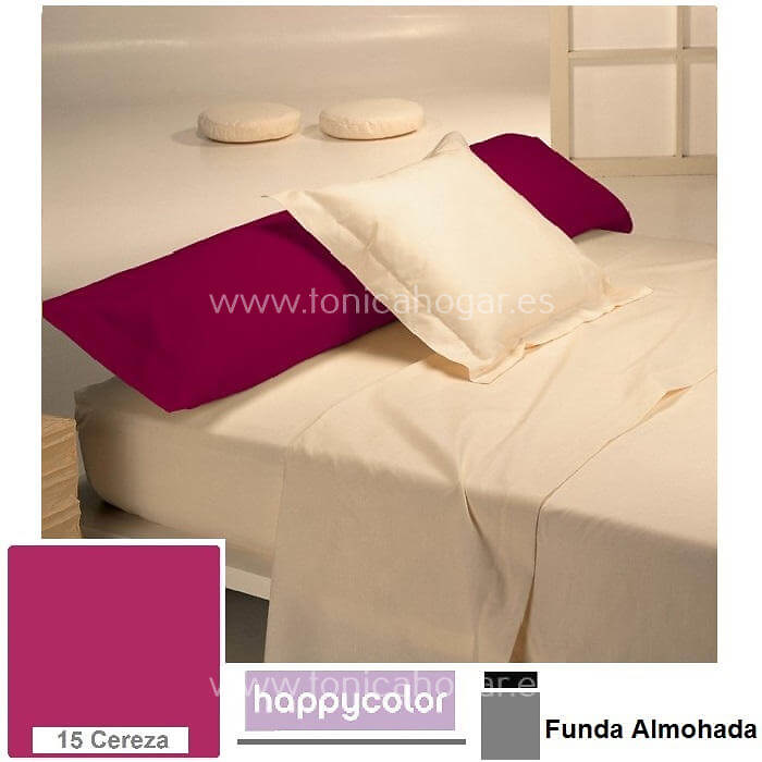 Funda Almohada Happycolor Reig Marti Happycolor 15 Cereza Funda Almohada 090 Funda Almohada 105 Happycolor 15 Cereza Funda Almohada 135 Happycolor 15 Cereza Funda Almohada 150 Happycolor 15 Cereza Happycolor 15 Cereza 2 Fundas Almohadas 075-085 (2 de 50x85) 