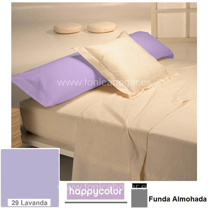 Funda Almohada Happycolor Reig Marti Happycolor 29 Lavanda Funda Almohada 090 Funda Almohada 105 Happycolor 29 Lavanda Funda Almohada 135 Happycolor 29 Lavanda Funda Almohada 150 Happycolor 29 Lavanda Happycolor 29 Lavanda 2 Fundas Almohadas 075-085 (2 de 50x85) 