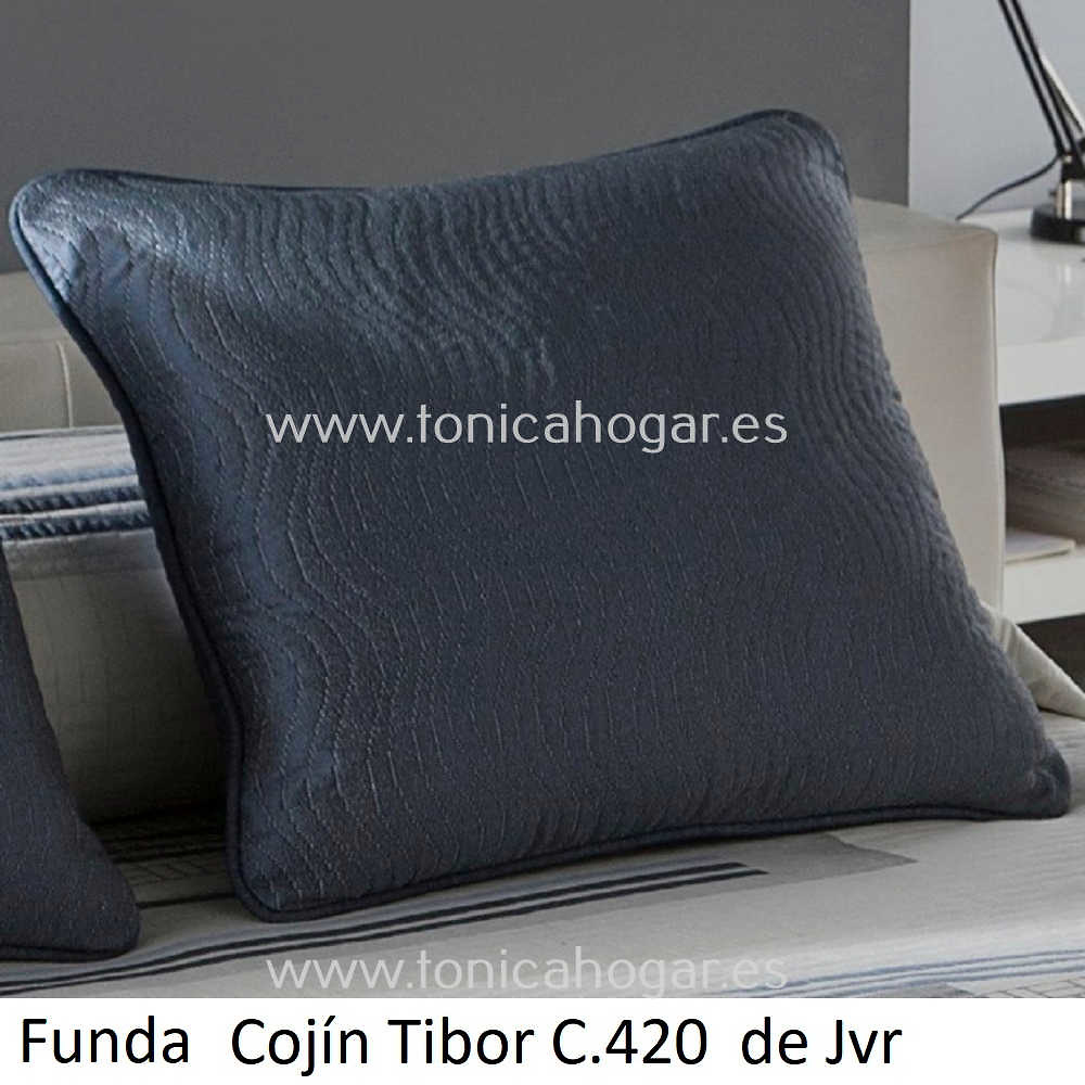 Funda Cojín Tibor Cx de Tejidos Jvr Funda Cojín TIBOR 050x060 C.420 Funda Cojín 50x60 