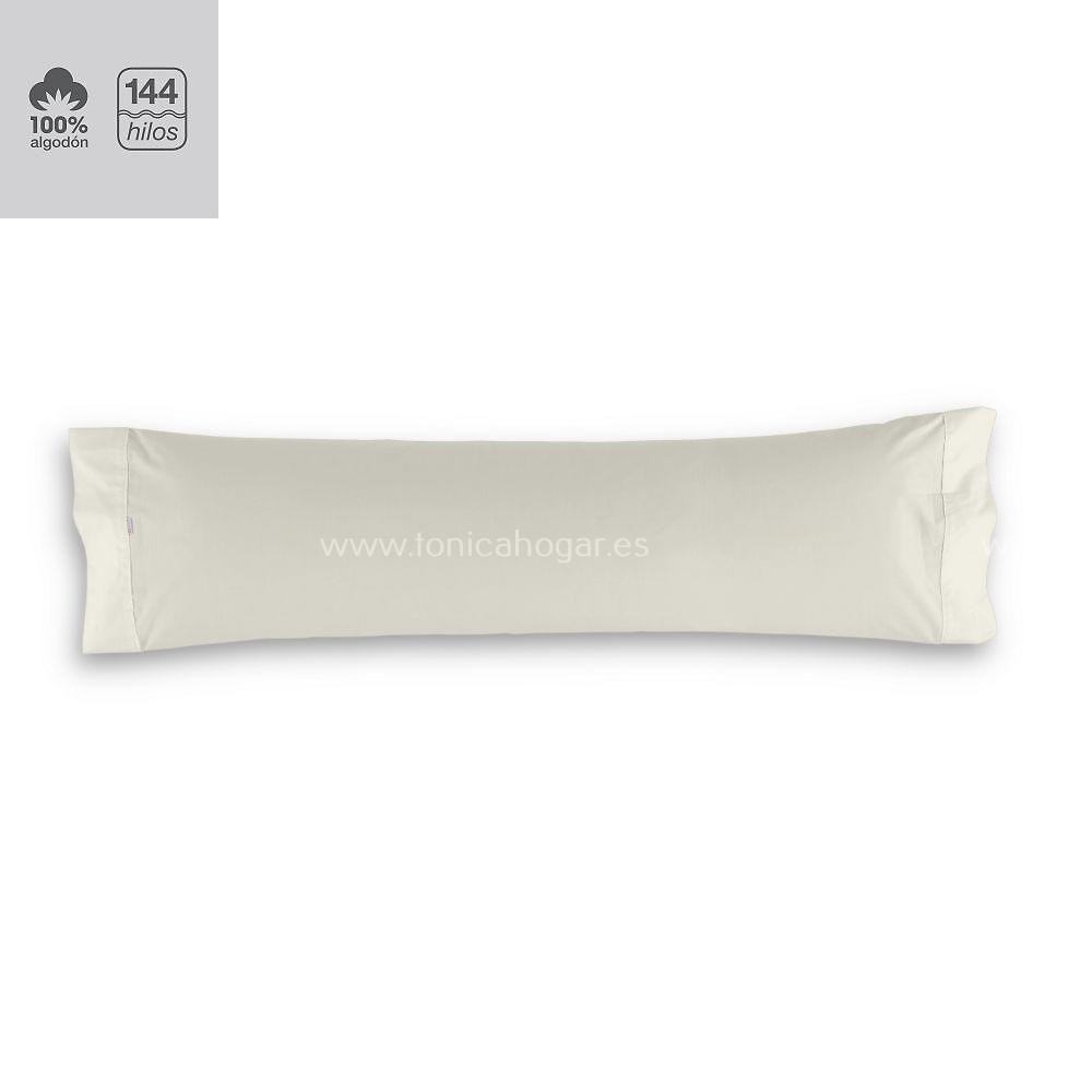 Fundas Almohadas Y Cojines Cala 100% Algodón de Es-Telia. 021 Crema Funda Almohada 090 021 Crema Funda Almohada 105 021 Crema Funda Almohada 135 021 Crema Funda Almohada 150 